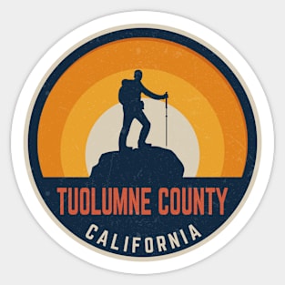 Tuolumne County California Hiking Sticker